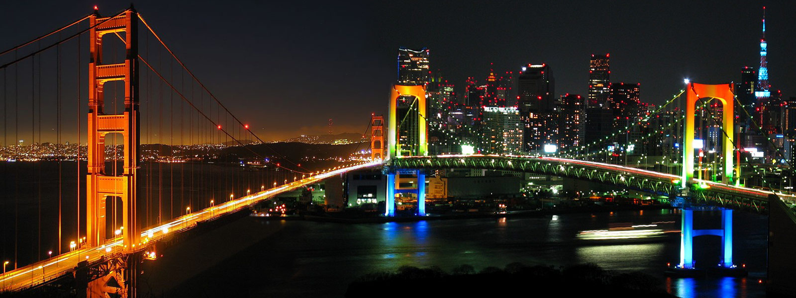 Where the Golden Gate Meets Rainbow Bridge